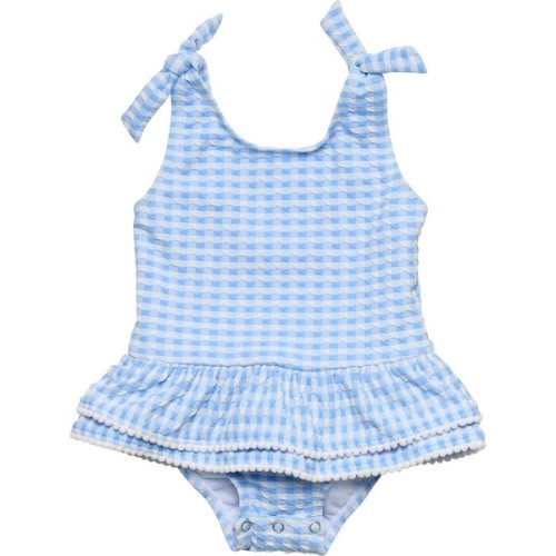 Seaside Gingham Skirt Swimsuit - Snapper Rock | Maisonette