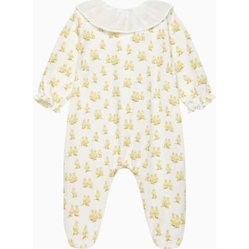 Little Delilah Duck All In One, White - Trotters London | Maisonette