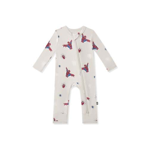 Zippered Romper in Spider-Man