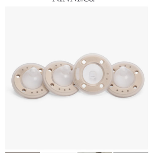Ninni Pacifier Oatmeal 4 Pack