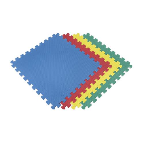 Norsk 24-in W x 24-in L x 0.47-in T Interlocking Foam Gym Floor Tile ( 16-sq ft ) 4 -Pack
