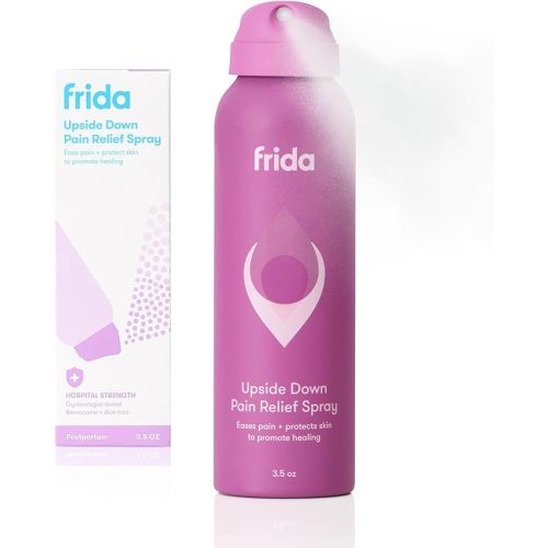 Frida Mom Anesthetic Spray, Hospital Strength Benzocaine and Glycerin for Instant Relief and Healing, Dermatologist Tested, with Aloe and Witch Hazel, Postpartum Essentials, 3.5oz