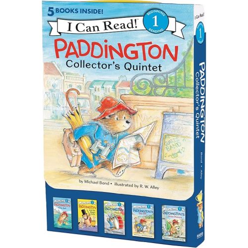 Paddington Collector's Quintet: 5 Fun-Filled Stories in 1 Box! (I Can Read Level 1) Paperback – Illustrated, January 2, 2018