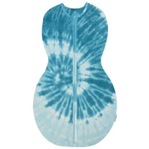 Buy Happiest Baby Sleepea 5-Second Baby Swaddle Blue Tie-Dye Medium (12-18lbs) at Well.ca | Free Shipping $35+ in Canada