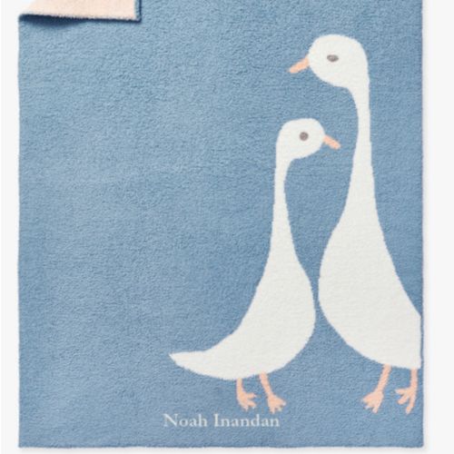 Fuzzy Duck Baby Blanket