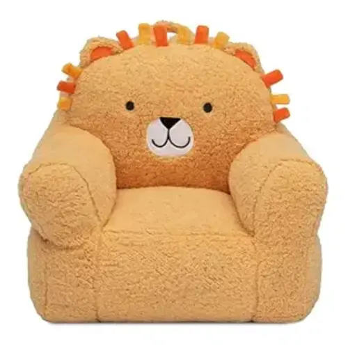 Delta Children Lion Cozee Buddy Chair, Orange