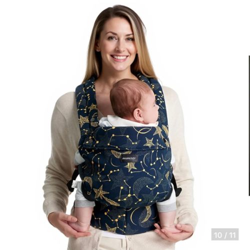 Momcozy Baby Carrier Newborn to Toddler, Ergonomic Cozy and Lightweight Infant Hip Seat Carrier for 7-44lbs Effortless for Hands-Free Parenting, Enhanced Lumbar Support Back Carry for Newborns Older babies - TikTok Shop