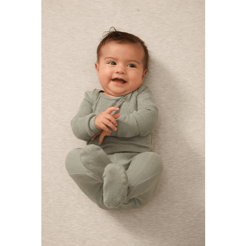 Mist Pointelle Baby Sleep Set