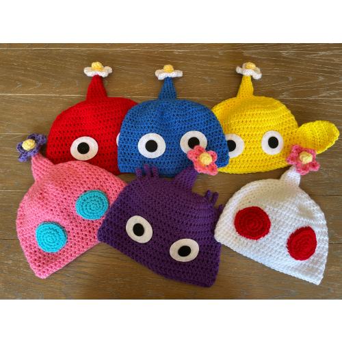 Pikmin handmade hats