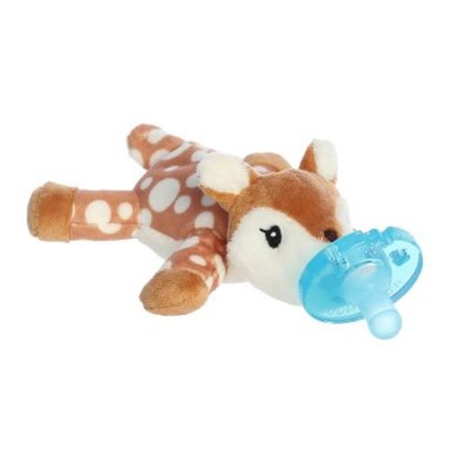 WubbaNub Detachable Pacifier Stuffed Holder - Fawn