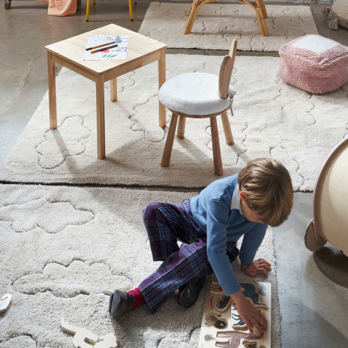 Lorena Canals RugCycled Clouds Washable Rug - Natural, 3’ x 4’3”