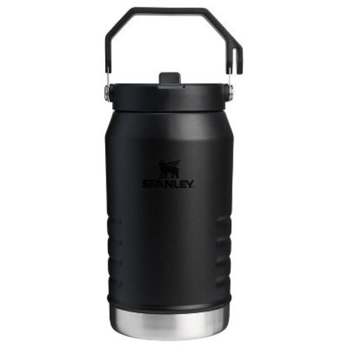 Stanley 64oz IceFlow Flip Straw Jug - Black 2.0: Stainless Steel Drinkware