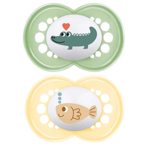 MAM Original Pacifier, 16+ Months, Unisex, 2 Pack