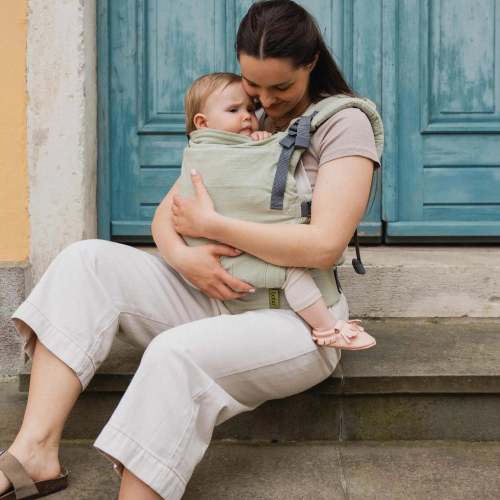 Boba X Linen Baby Carrier in Willow Green – Boba Inc.