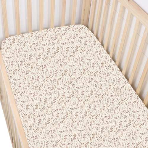 Drap Contour Bambou pour Lit de Bébé - Bouquet - Günamüna – CLÉMENT