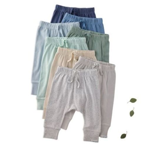 Butterblu JORDAN 8-Pack Jogger Baby & Toddler Pants Seafoam Terra Rainbow 0-3M