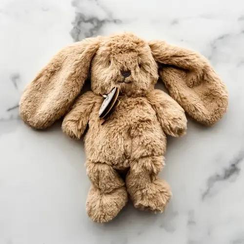 Little Bunny Stuffed Animal | Stuffed Tan Brown Bunny — NURTURED 9