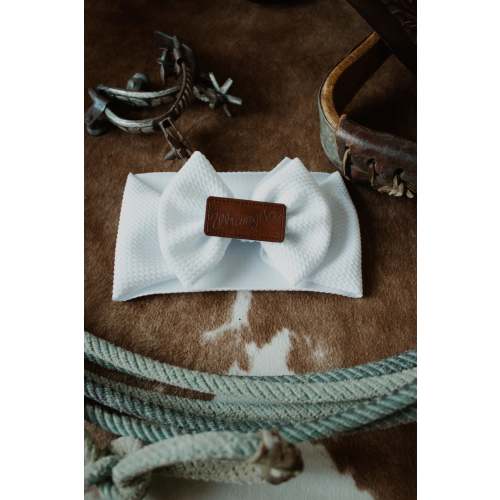 White Wrangler Patch Bow