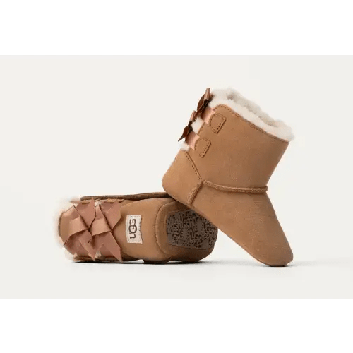 Uggs Baby Bailey Bow - Chestnut - 6-12m