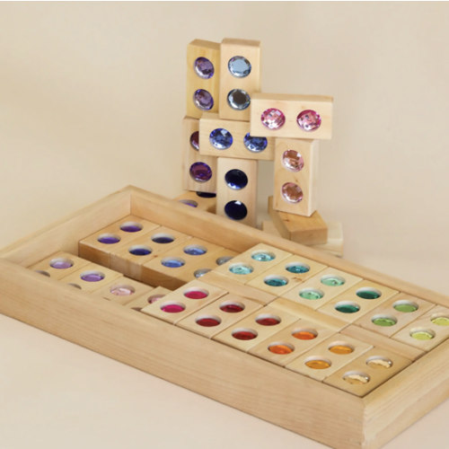 Bauspiel Large Gem Block Set In A Tray– Odin Parker