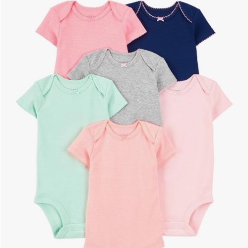 Simple Joys by Carter's Baby Girls' 6-Pack Sleeveless Bodysuit