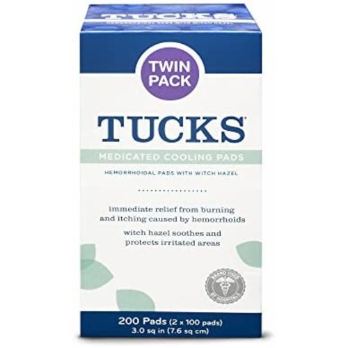Tucks Medicated Pads, 2 pk./100 ct.