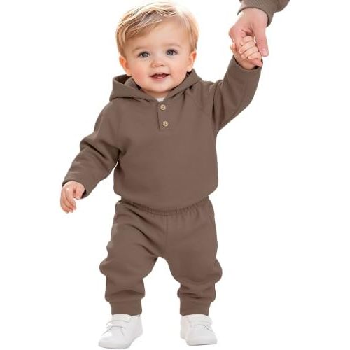 Toddler Boys 2 Piece Outfits Sweatsuit Sets 12M-3T