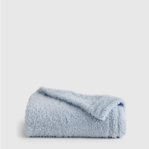 Everyday Cozy Baby Blanket in Light Blue