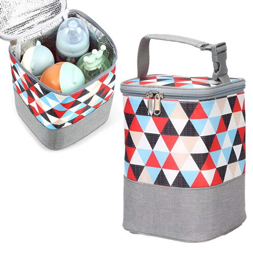 GASTROPOD Baby Bottle Cooler Tote Bags, Insulated Breastmilk Cooler Bag, Baby Bottle Warmer Cooler Bag, Holds up to 4 Large 8Oz Bottles, for Nursing Moms, Daycare, and Travel