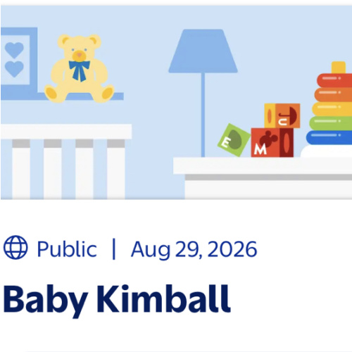 Baby Kimball Registry | Walmart.com