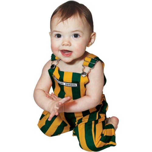 Green & Yellow Infant Game Bibs