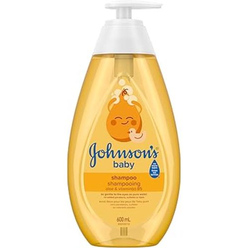 Johnson's Baby shampoo, paraben and tear free and mild, 600ml