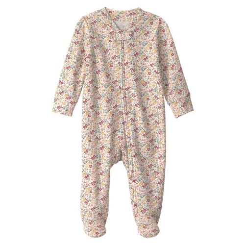 Print Organic Cotton One-Piece Pajamas