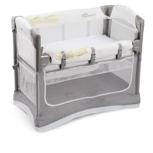 Arm's Reach Mini 3-in-1 Co-Sleeper Bassinet - Gray/White