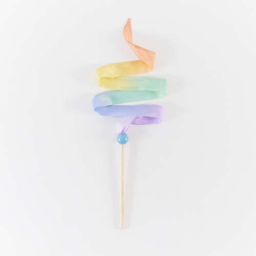 Mini Soft Rainbow Streamer – Sarah's Silks