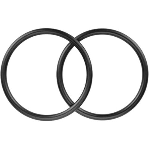 Accmor Aluminium Baby Sling Ring 3 inch Soft Wrap Carrier Rings Accessory for Infants Toddlers Newborn Kids (Black)