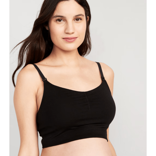 Maternity Nursing Brami Top - Black Jack, XS