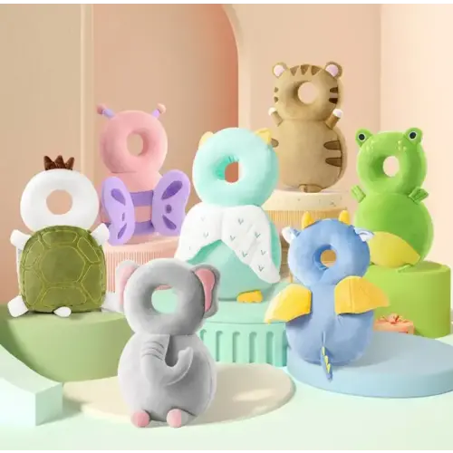 Baby Head Protector Cushion Backpack, Cute Protect BabyHead Toy. - TikTok Shop