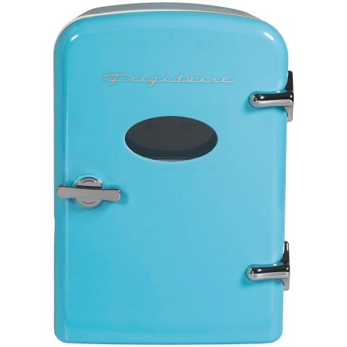 Frigidaire 6-Can Retro Mini Fridge - Blue