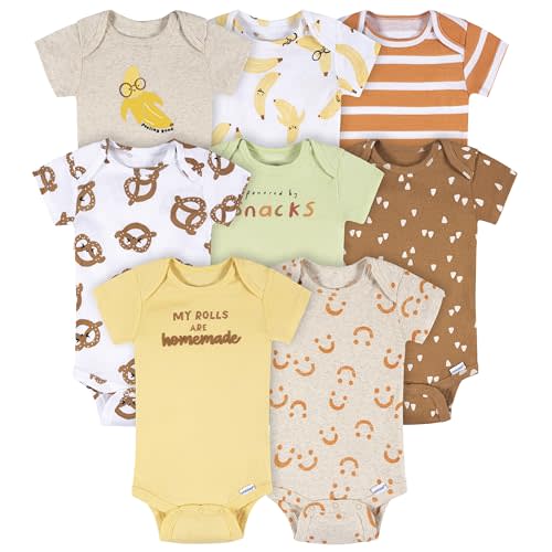 Onesies Brand unisex-baby 8-pack Short Sleeve Mix & Match Bodysuits