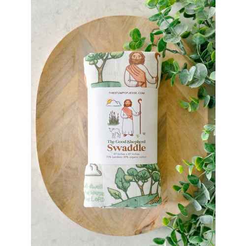 The Good Shepherd Muslin Swaddle