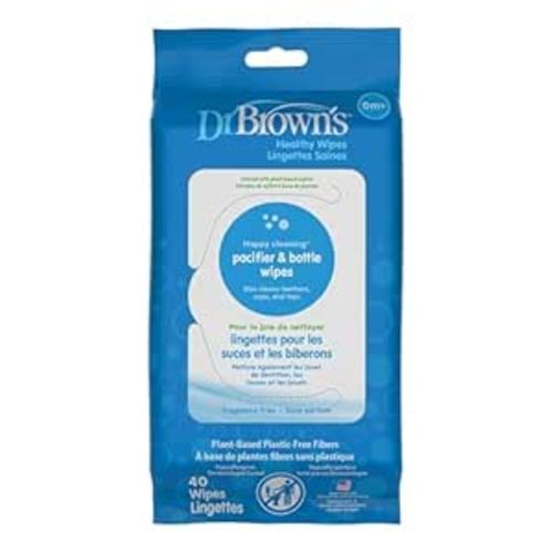 Dr. Brown's Pacifier and Bottle Wipes, 40 Count