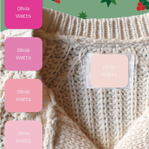 Tagpal Kids Clothing Labels - Solid | InchBug Labels