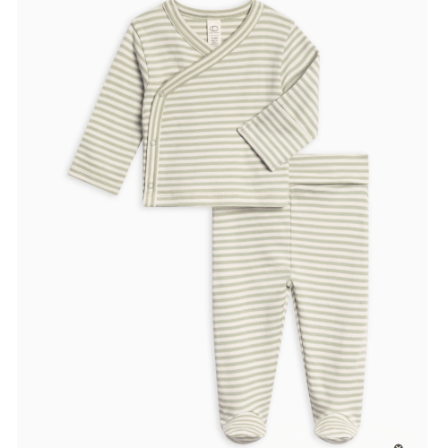 Riley 2 Piece Kimono Wrap Top and Pant Set