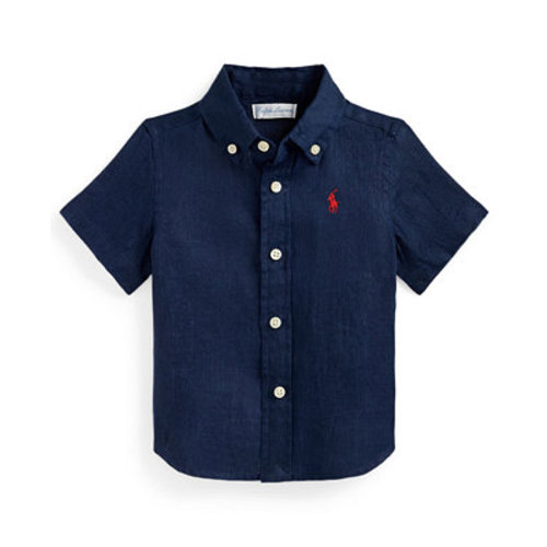 Baby Boys' Button-Down Short-Sleeve Shirt