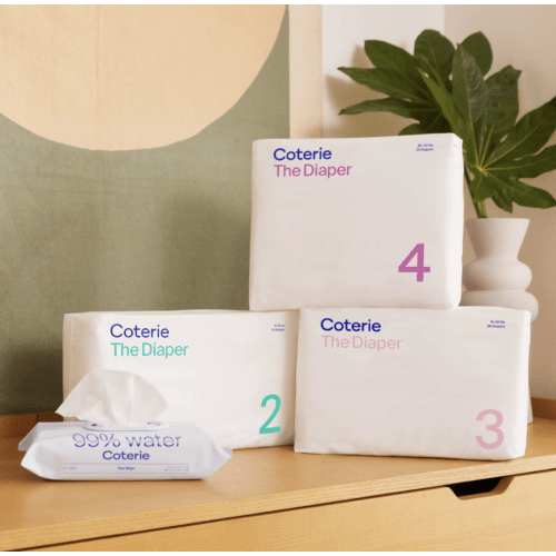 Coterie's Monthly Diaper Subscription