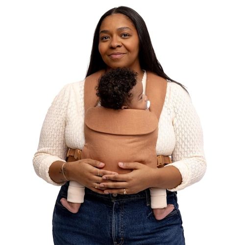 WildBird - Aerial Buckle Carrier - 2-24 Months - Large (L-4XL) Willow - Front or Back Carry - Cross Straps, Lumbar Support, Headrest - Hip Healthy - Baby Carrier - Baby Essentials - New Mom Gifts