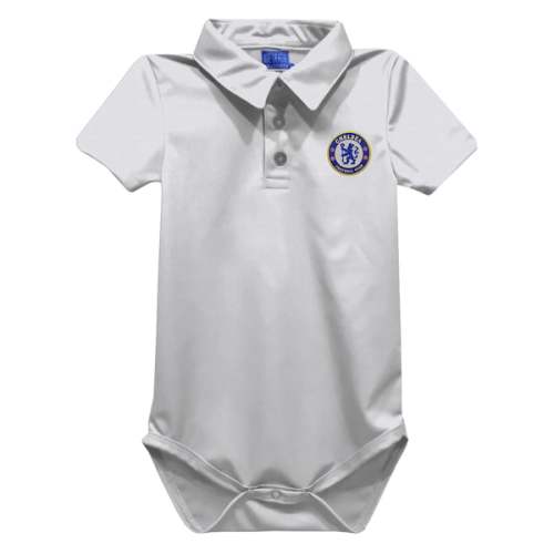 Chelsea Vive La Fete Infant Polo Bodysuit - White