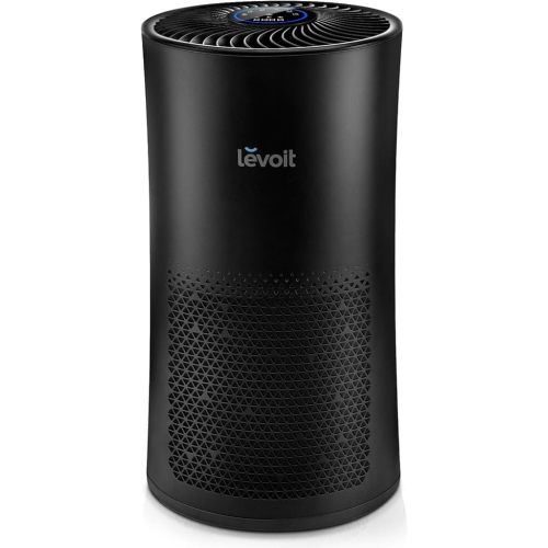 LEVOIT Air Purifiers for Home Large Room With Air Quality Monitor, Quiet for Bedroom, 3-in-1 Filter, Auto Mode, LV-H133, Black