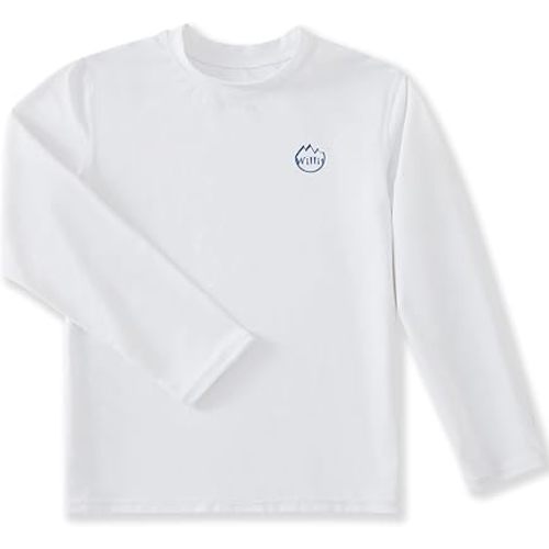 Willit Boys Rash Guard Swim Shirt Baby/Toddler Long Sleeve UPF 50+ Sun Protection SPF Quick Dry Shirt